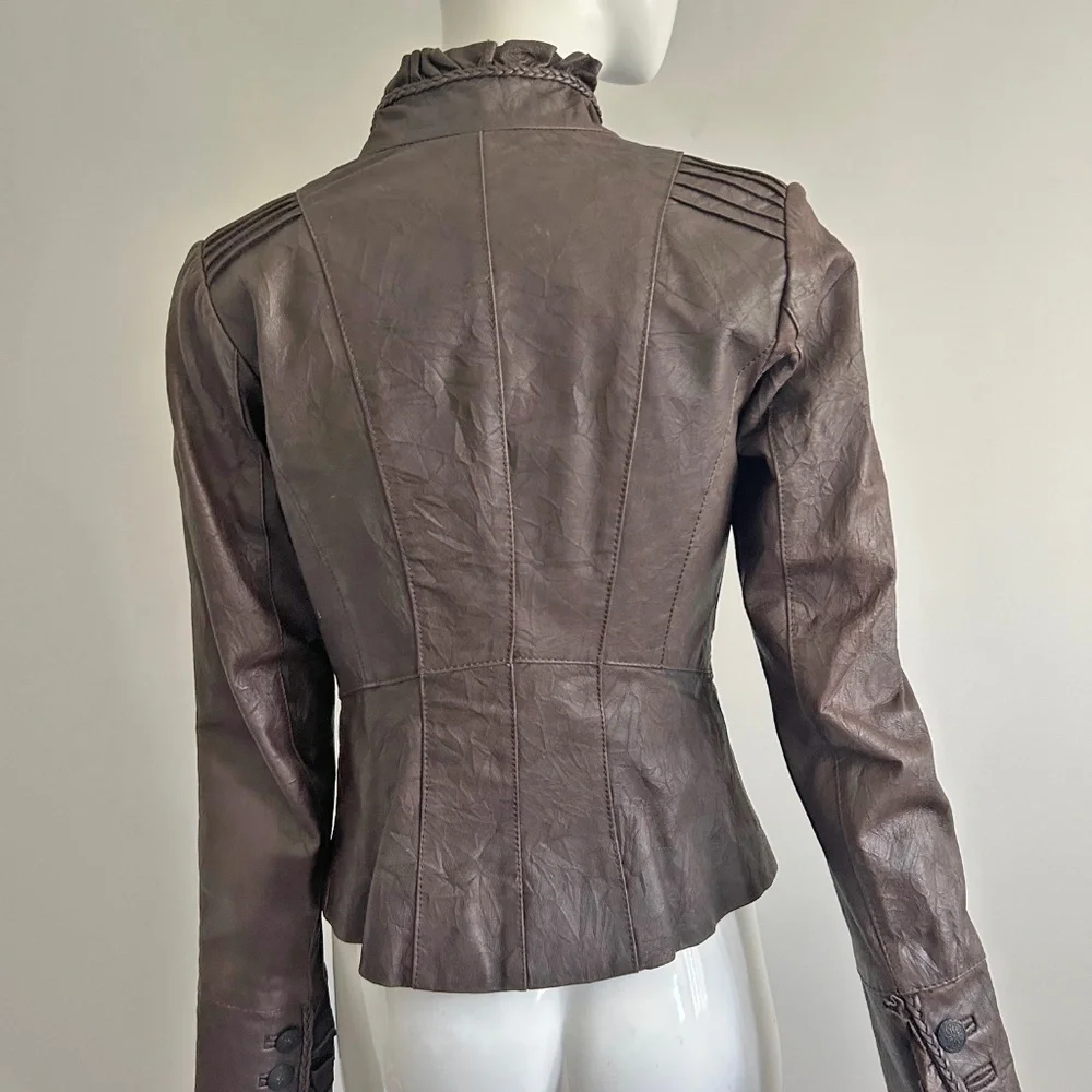 Ladies Danier Leather Jacket Size XS - Picture 7 of 12